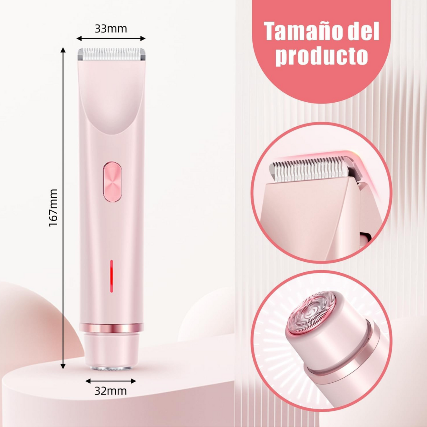 Skintiq Smooth – Depiladora Corporal 2 en 1